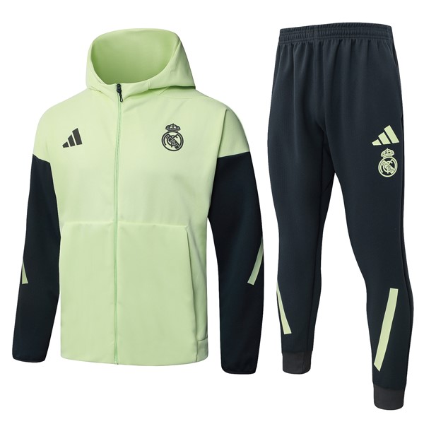 Chandal Con Capucha Real Madrid 2026/2027 Verde
